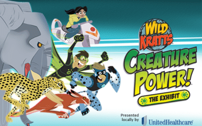 Wild Kratts®: Creature Power!® Exhibit Is a Learning Adventure