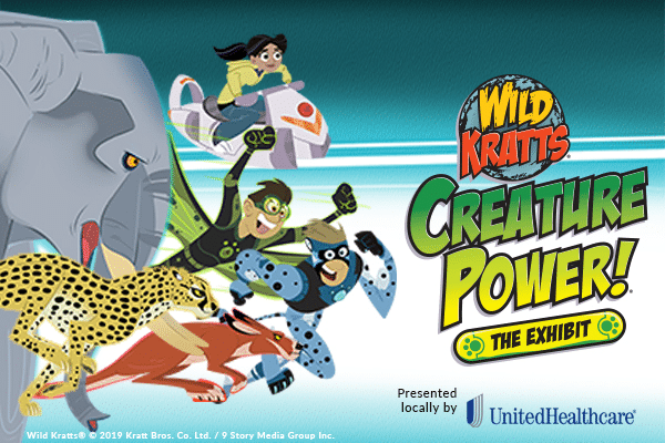 Wild Kratts®: Creature Power!® Exhibit Is a Learning Adventure