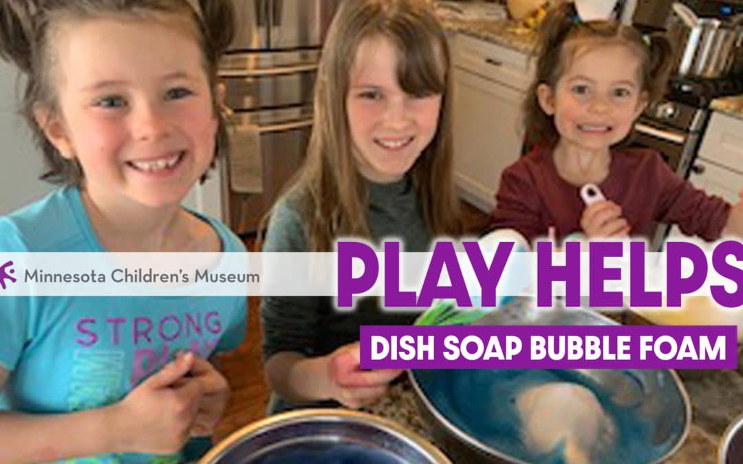 Dish Soap Bubble Foam Paint