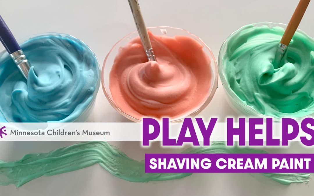 Shaving Cream Painting