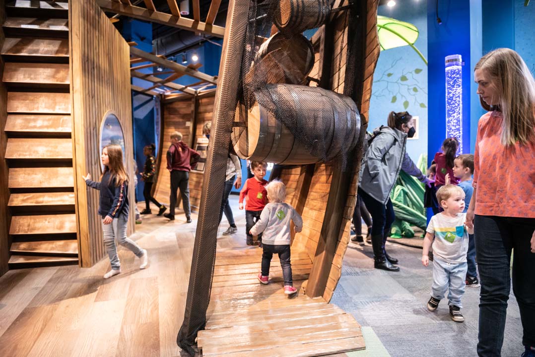 Shipwreck Adventures exhibit - Minnesota Children's Museum